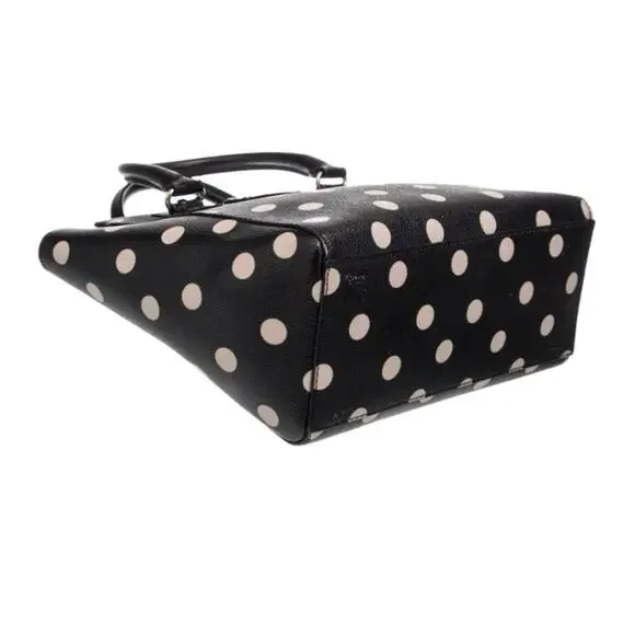 Kate Spade Totebag - Polkadot - Pink Black - Y2k Shoulder Purse - Clutch Purse